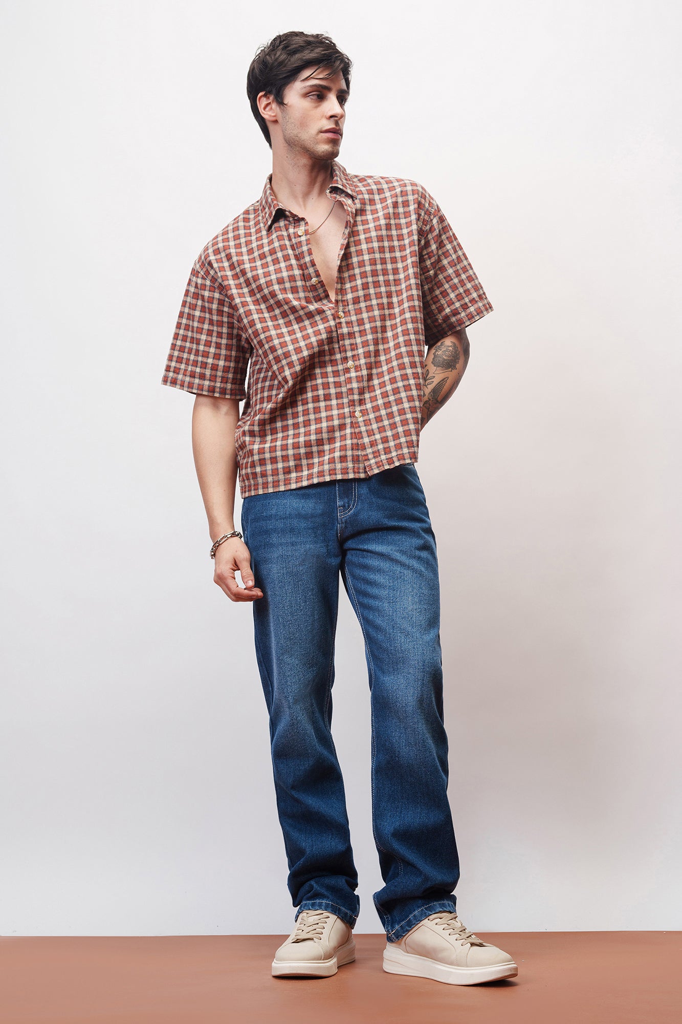 Endless Blue Men's Straight Jeans