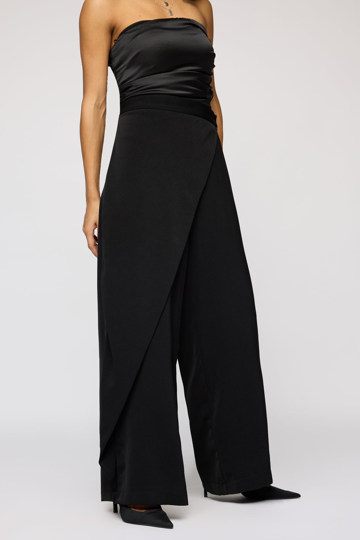 Black Swan Pareo Women's Straight Korean Pants