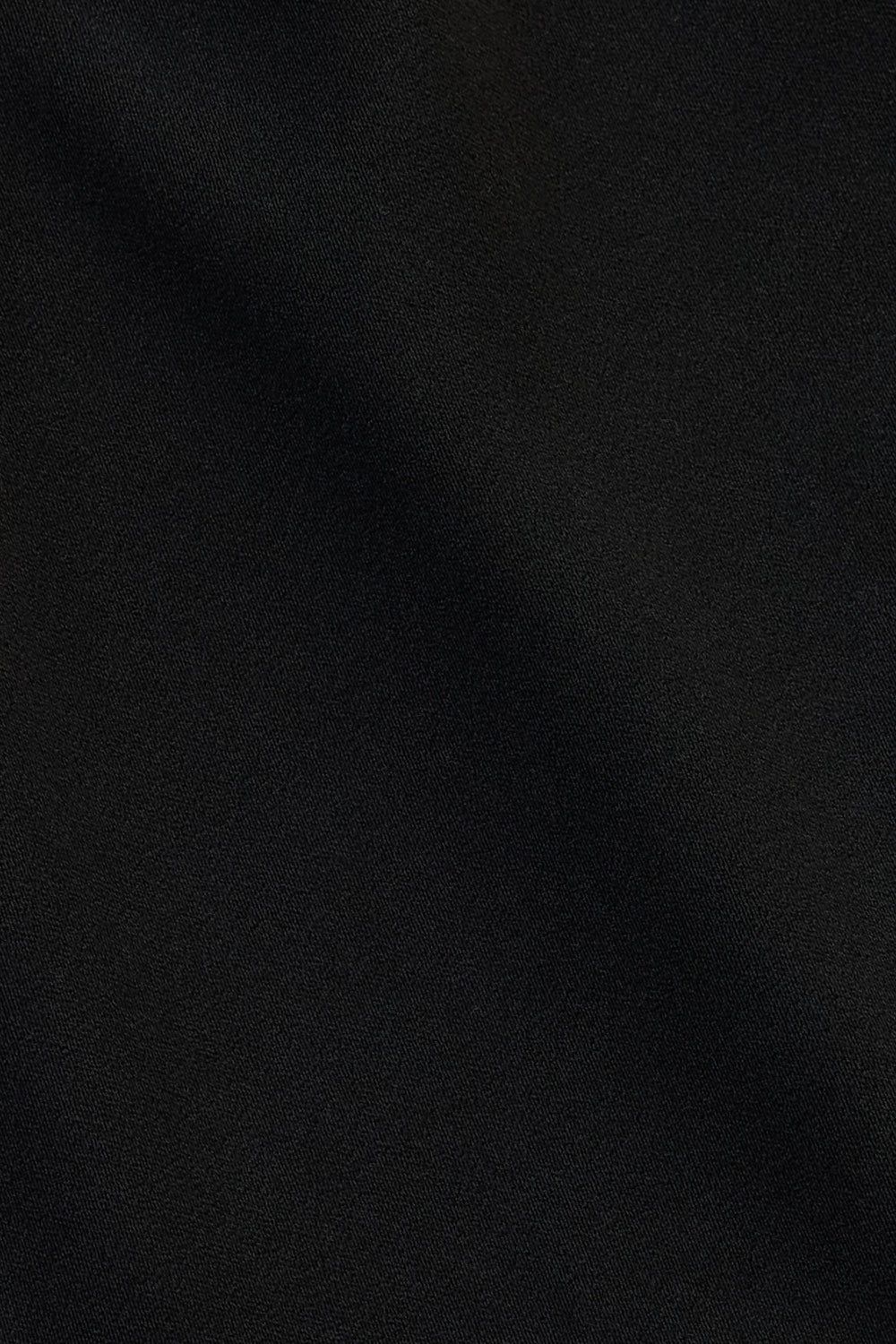 Black Double Pleated Women's Straight Korean Pants