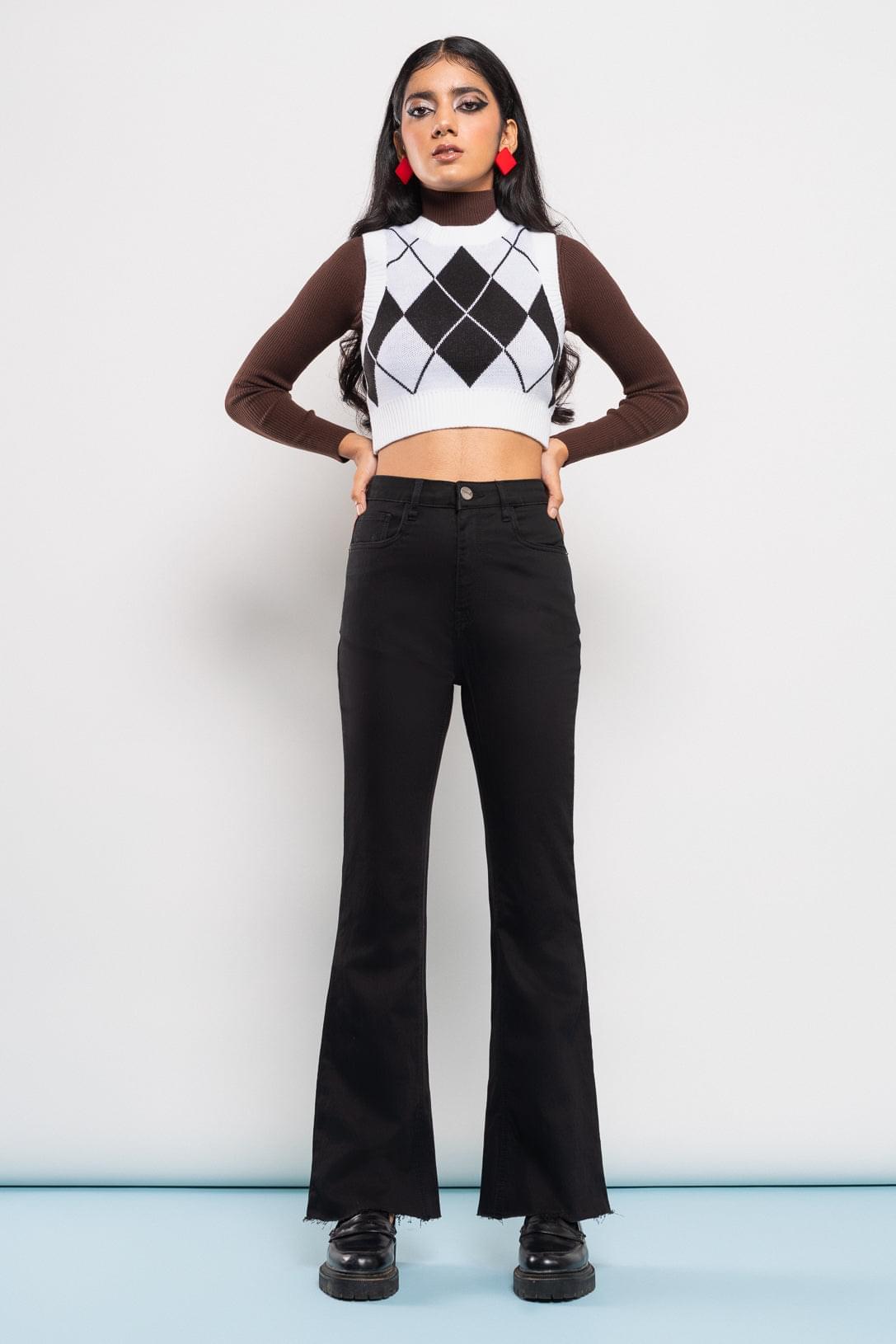 Basic Black Women's Bootcut Jeans