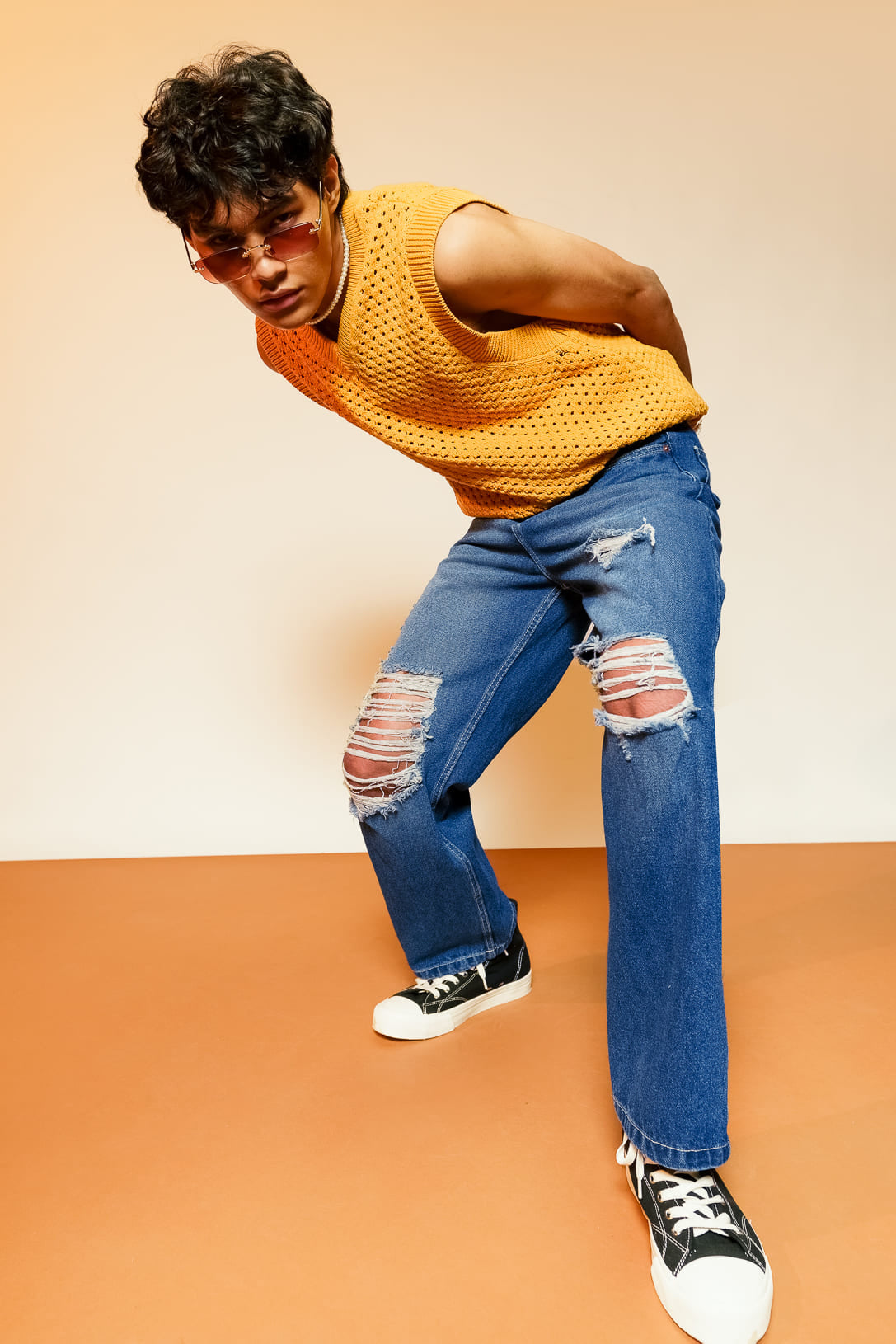 Vogue Blue Men's Straight Jeans